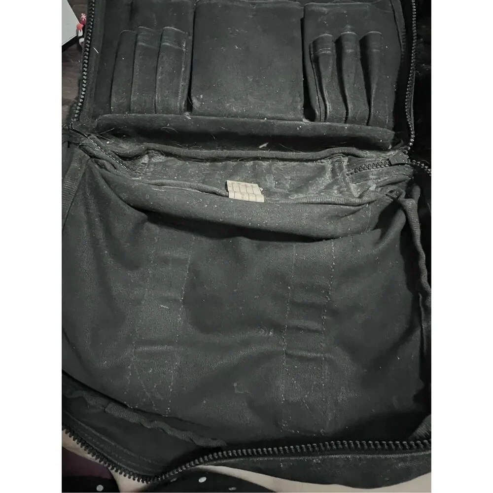 Lands End Square Rigger Canvas Carry On Bag Lands End Square Rigger Garment Bag - Picture 4 of 8